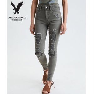 AEO Super High-Waisted Super Stretch X Jegging